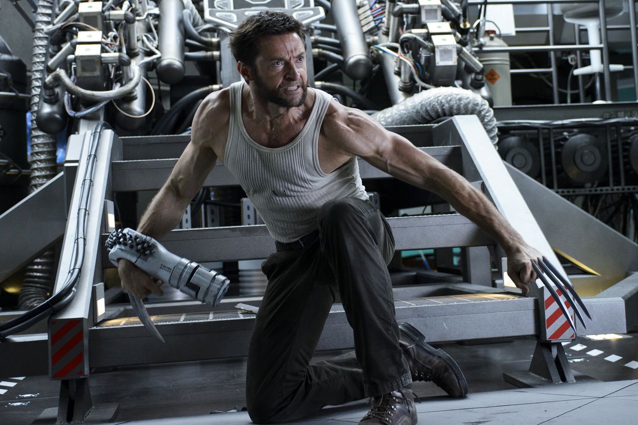 Wolverine, probably about to go chop down some bad guys with those claws in 'The Wolverine'Credit: Ben Rothstein/20th Century Fox