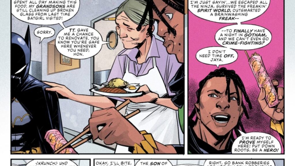 Batgirl #23 Preview: Cassandra’s Night Off Goes Jurassic