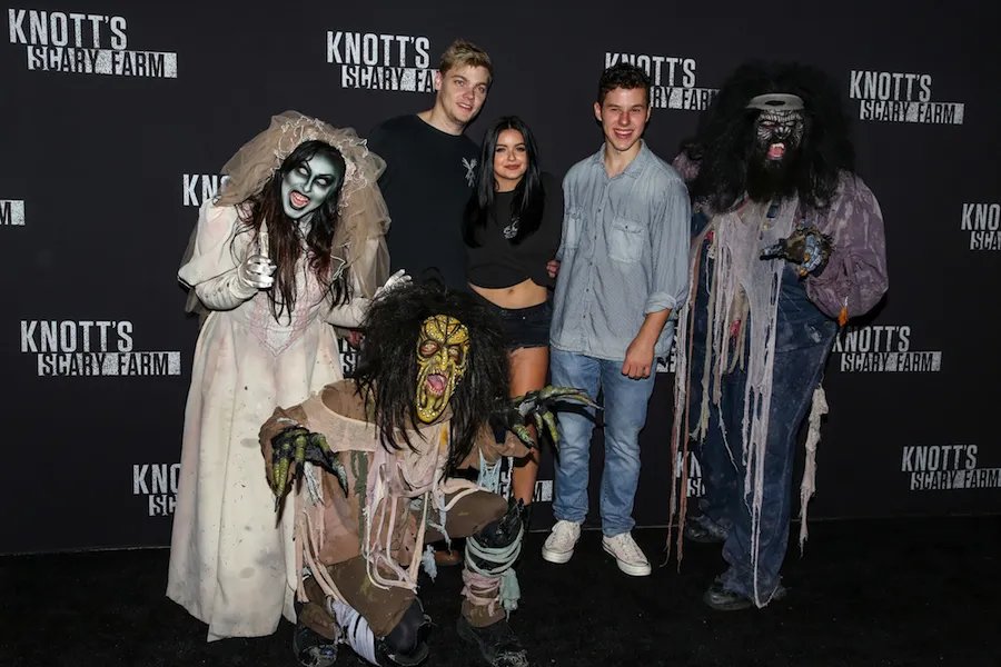 Vanessa Hudgens, Ariel Winter, and More Kick Off Halloween at Knott's Scary Farm!