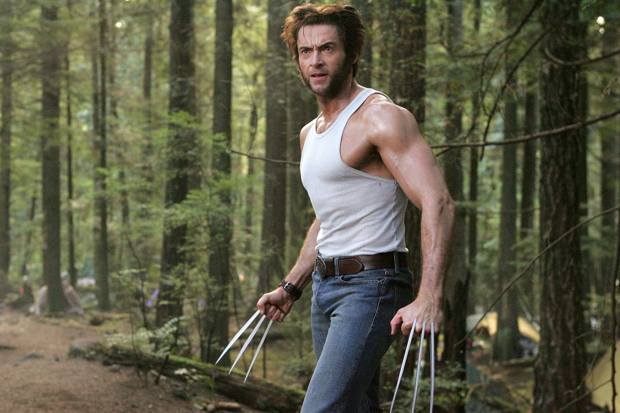 Wolverine, probably about to chop down some trees with his claws in 'The Last Stand'Credit: 20th Century Fox
