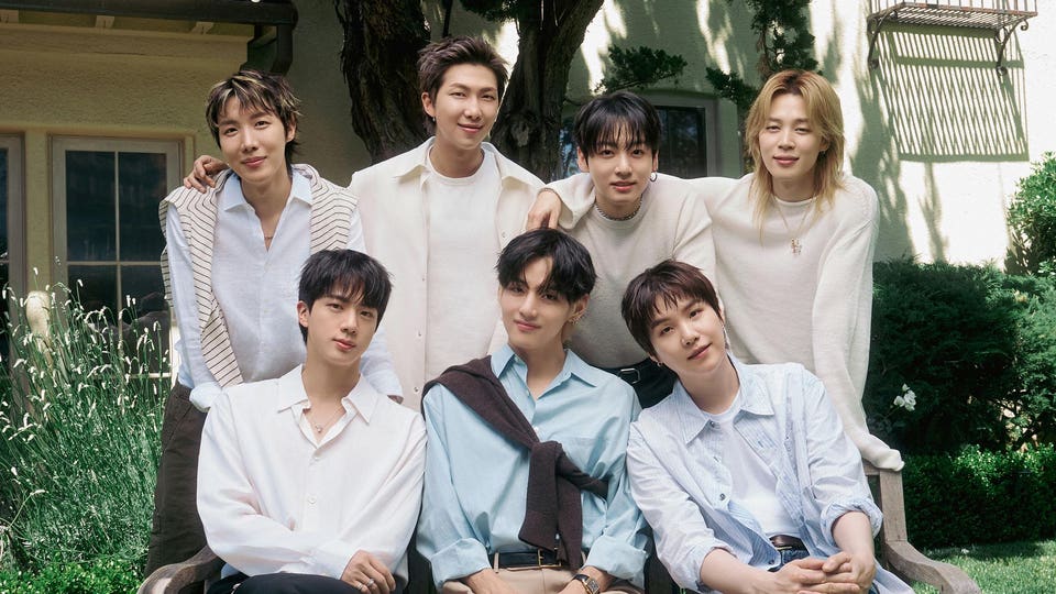 BTS group photo from FESTA 2026