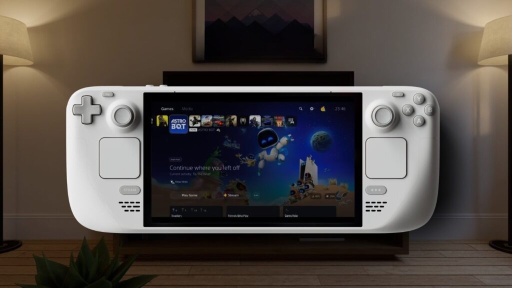 New app turns Steam Deck into a PlayStation Portal for PS5 game streaming and PlayStation Plus cloud gaming New app turns Steam Deck into a PlayStation Portal for PS5 game streaming and PlayStation Plus cloud gaming