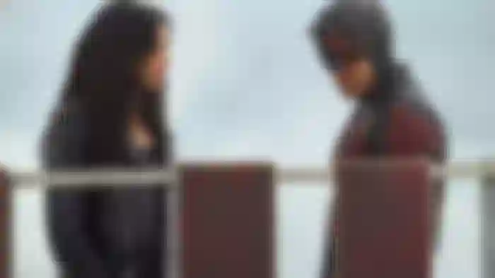 Jessica Jones and Daredevil in Daredevil: Born Again season 2