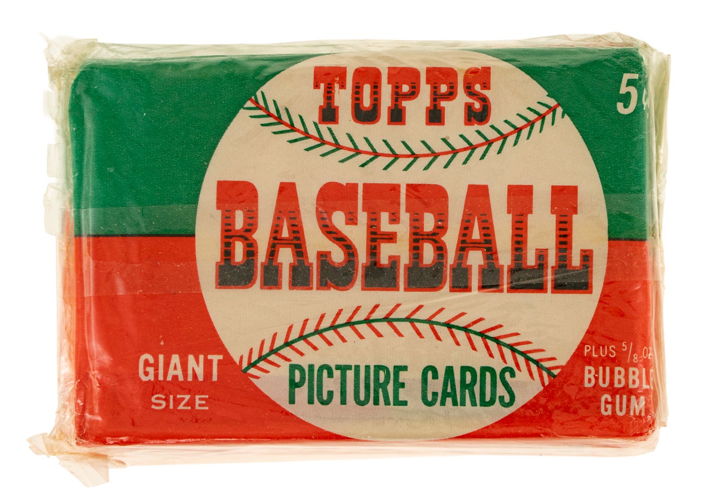 1952 Topps wax pack.