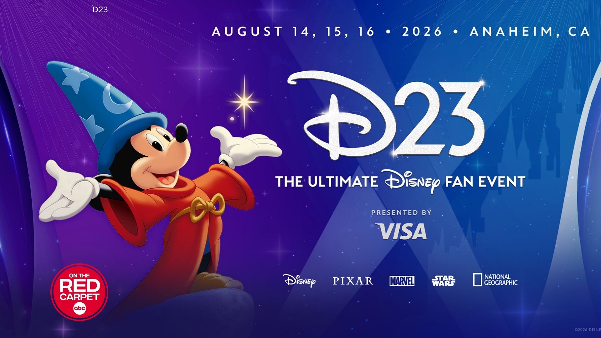 Exclusive experiences announced for D23's largest show floor ever