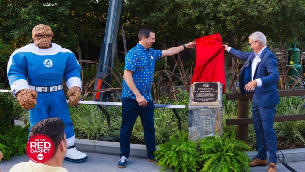 Avengers Campus pays tribute to the creator behind some of Marvel’s most iconic heroes