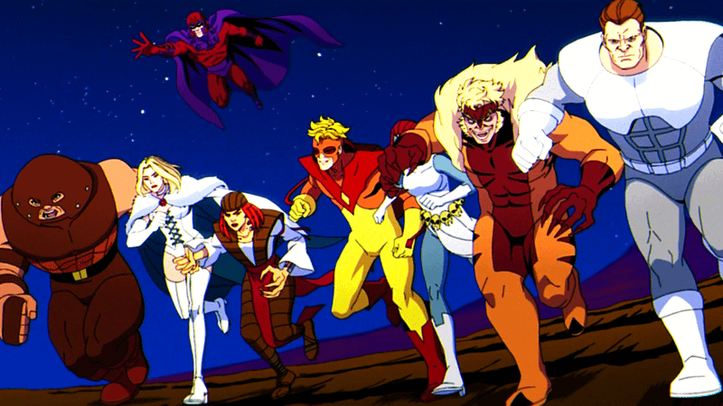 A look at some of the animated X-Men team.
