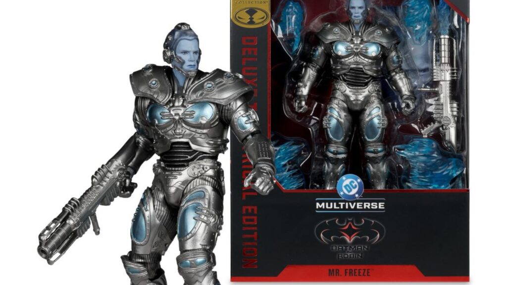 Mr. Freeze Returns as Deluxe Theatrical DC Multiverse Figure Mr. Freeze Returns as Deluxe Theatrical DC Multiverse Figure