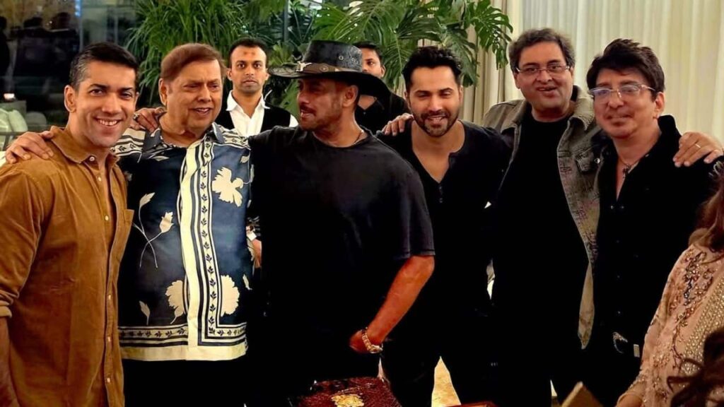 Salman Khan, Varun Dhawan and others attend David Dhawan’s 75th birthday celebrations: See pics Salman Khan, Varun Dhawan and others attend David Dhawan’s 75th birthday celebrations: See pics