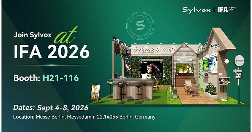 Sylvox to Showcase All-Season Outdoor Entertainment Across Three Experience Zones at IFA 2026 Sylvox to Showcase All-Season Outdoor Entertainment Across Three Experience Zones at IFA 2026