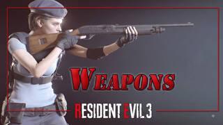 Resident Evil 3 Remake: ALL Weapons and How to Get Them