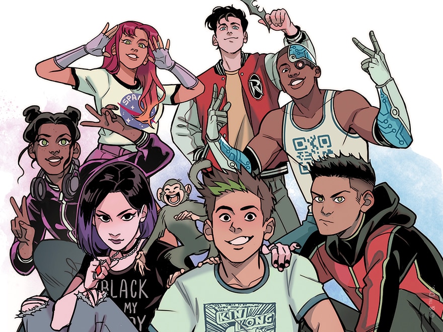 Together at Last: Kami Garcia and Gabriel Picolo Say Goodbye to the Teen Titans Together at Last: Kami Garcia and Gabriel Picolo Say Goodbye to the Teen Titans
