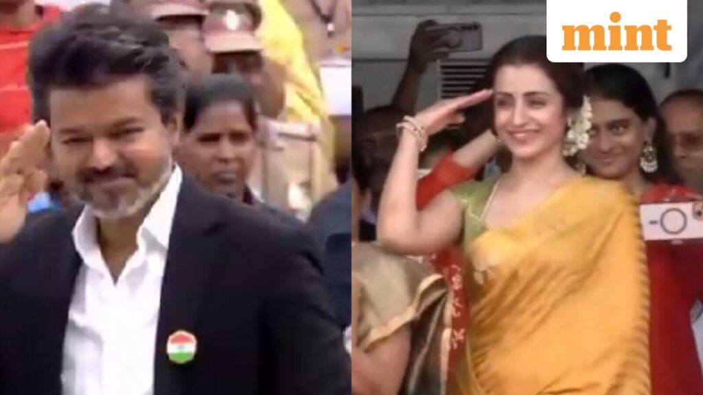 Entertainment News Today LIVE Updates on August 15, 2026: CM Vijay receives salute from Trisha as she joins his parents at Independence day celebration in Chennai. Watch Entertainment News Today LIVE Updates on August 15, 2026: CM Vijay receives salute from Trisha as she joins his parents at Independence day celebration in Chennai. Watch