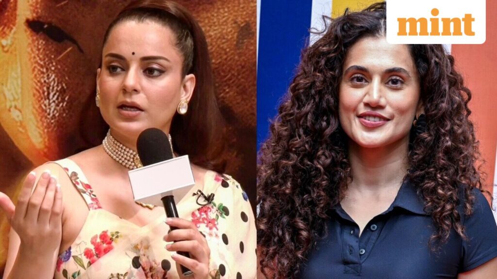 Kangana Ranaut brings back ‘sasti copy’ remark after Taapsee Pannu’s jibe at upbringing and parents: ‘So wrong’ Kangana Ranaut brings back ‘sasti copy’ remark after Taapsee Pannu’s jibe at upbringing and parents: ‘So wrong’