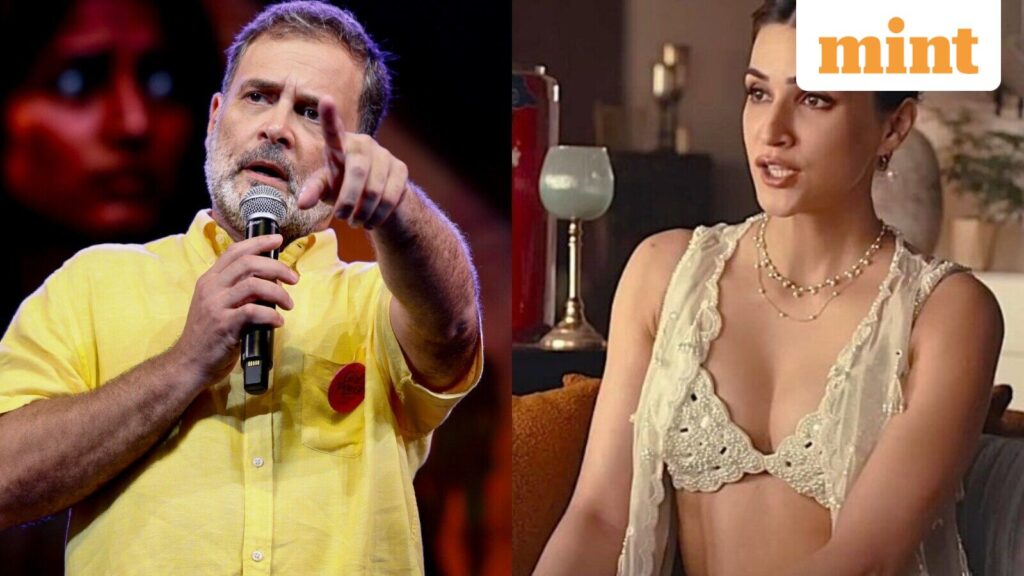 Rahul Gandhi comes out in support of Kriti Sanon amid controversy over Rakhi ad: ‘What women wears is her choice’