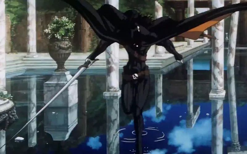a still from the anime movie Vampire Hunter D: Bloodlust | Credits: Madhouse