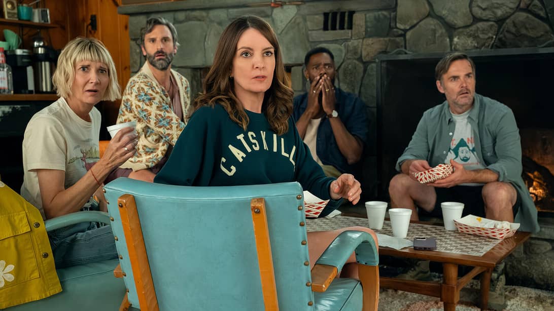 Kerri Kenney-Silver, Marco Calvani, Tina Fey, Colman Domingo, and Will Forte, The Four Seasons