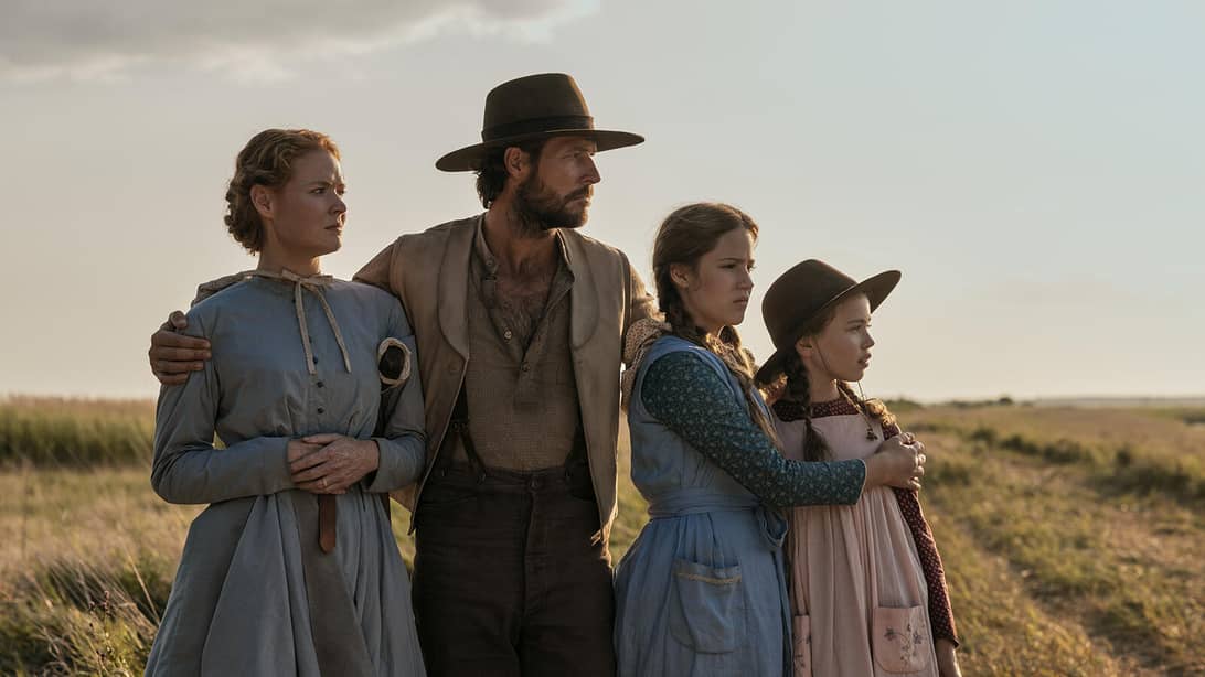 Crosby Fitzgerald, Luke Bracey, Skywalker Hughes, and Alice Halsey, Little House on the Prairie