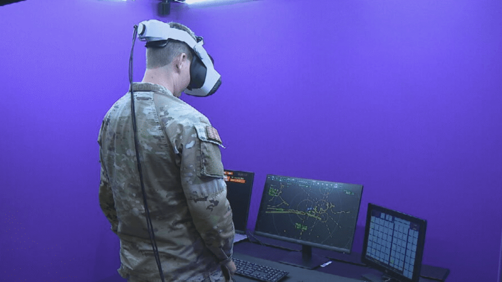 Hurlburt Field becomes 1 of 2 bases using VR simulator to train air traffic controllers Hurlburt Field becomes 1 of 2 bases using VR simulator to train air traffic controllers