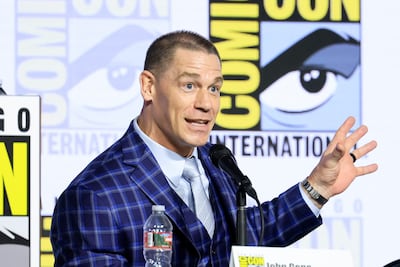 John Cena, who retired from in-ring wrestling in 2025, will appear at Middle East Film & Comic Con in Abu Dhabi in September. AFP