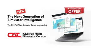 CAT Launches New Digital Civil Full Flight Simulator Census