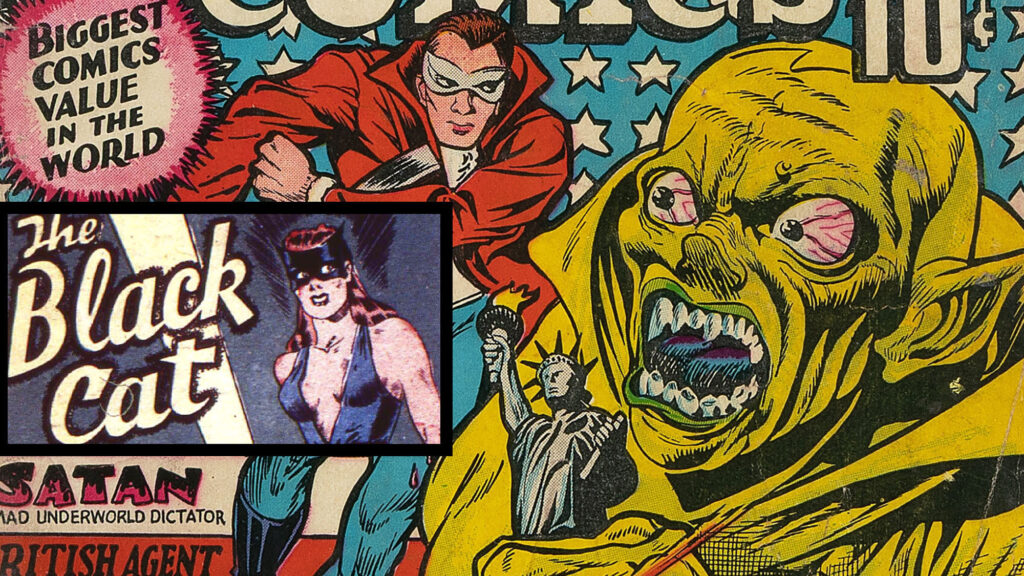 The Debut of the Golden Age Black Cat in Pocket Comics #1, at Auction The Debut of the Golden Age Black Cat in Pocket Comics #1, at Auction