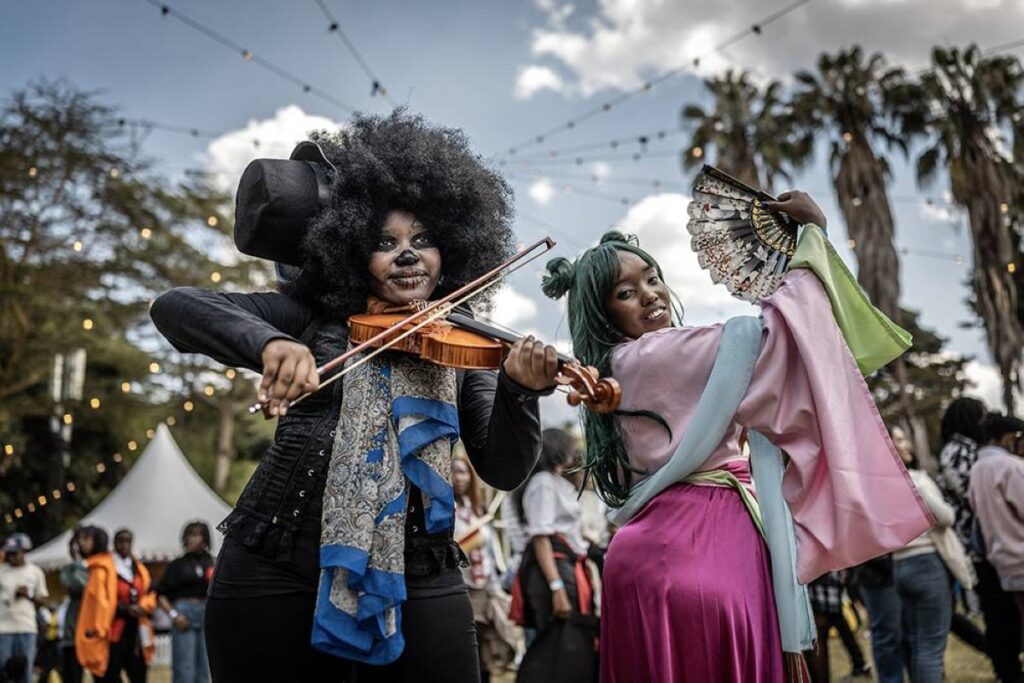 Kenyan cosplayers turn salvaged trash into fantasy costumes
