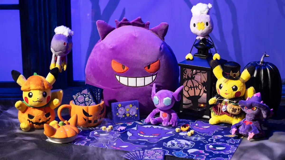 Pokémon Center reveals frightfully cute 2026 Halloween Collection merchandise