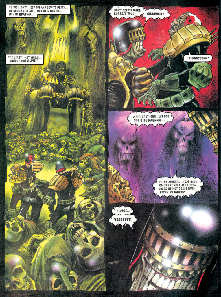 Fifty Years of Judge Dredd - Sample Strip
