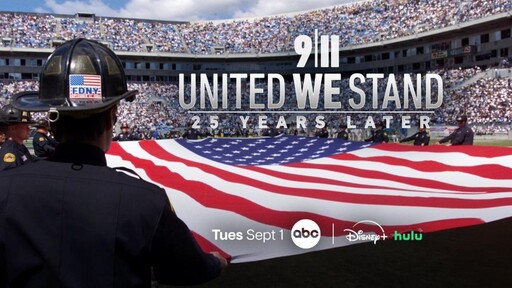 Watch ‘9/11: United We Stand – 25 Years Later’ Tuesday, Sept. 1, on ABC. Stream Next Day on Disney+ & Hulu. Watch ‘9/11: United We Stand – 25 Years Later’ Tuesday, Sept. 1, on ABC. Stream Next Day on Disney+ & Hulu.