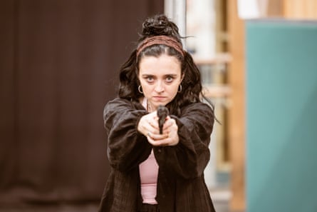 Mollie Gallagher as Clarice Starling in The Silence of the Lambs..