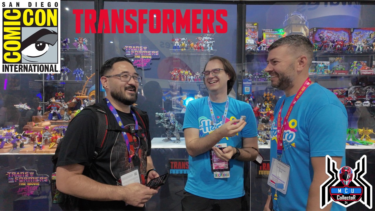 SDCC 2026 Hasbro Transformers Brand Team Interview - Studio Series, Combiners, Titans, More!