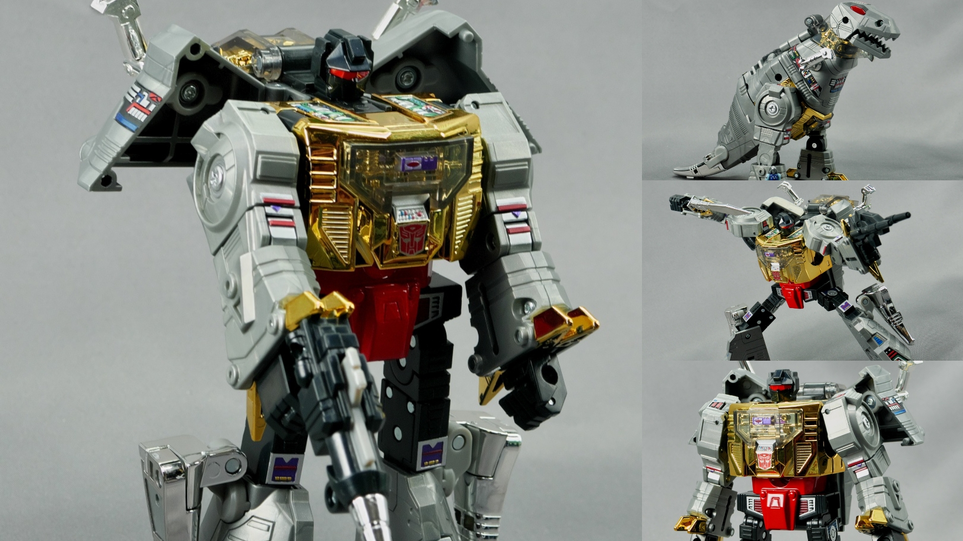 Missing Link C-12 Grimlock In-Hand Images Upgraded G1 Figure