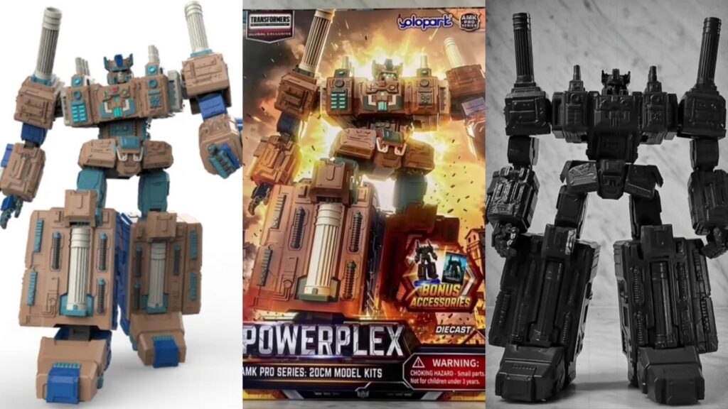 Powerplex Titan Battersea Power Station Exclusive Crowdfunding Yolopark AMK Pro Figure
