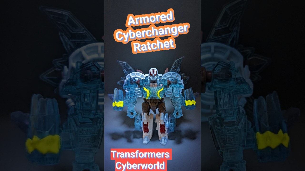 3 Minute Reviews Transformers Cyberworld Cyberchangers Armored Autobots Ratchet Energon Surge
