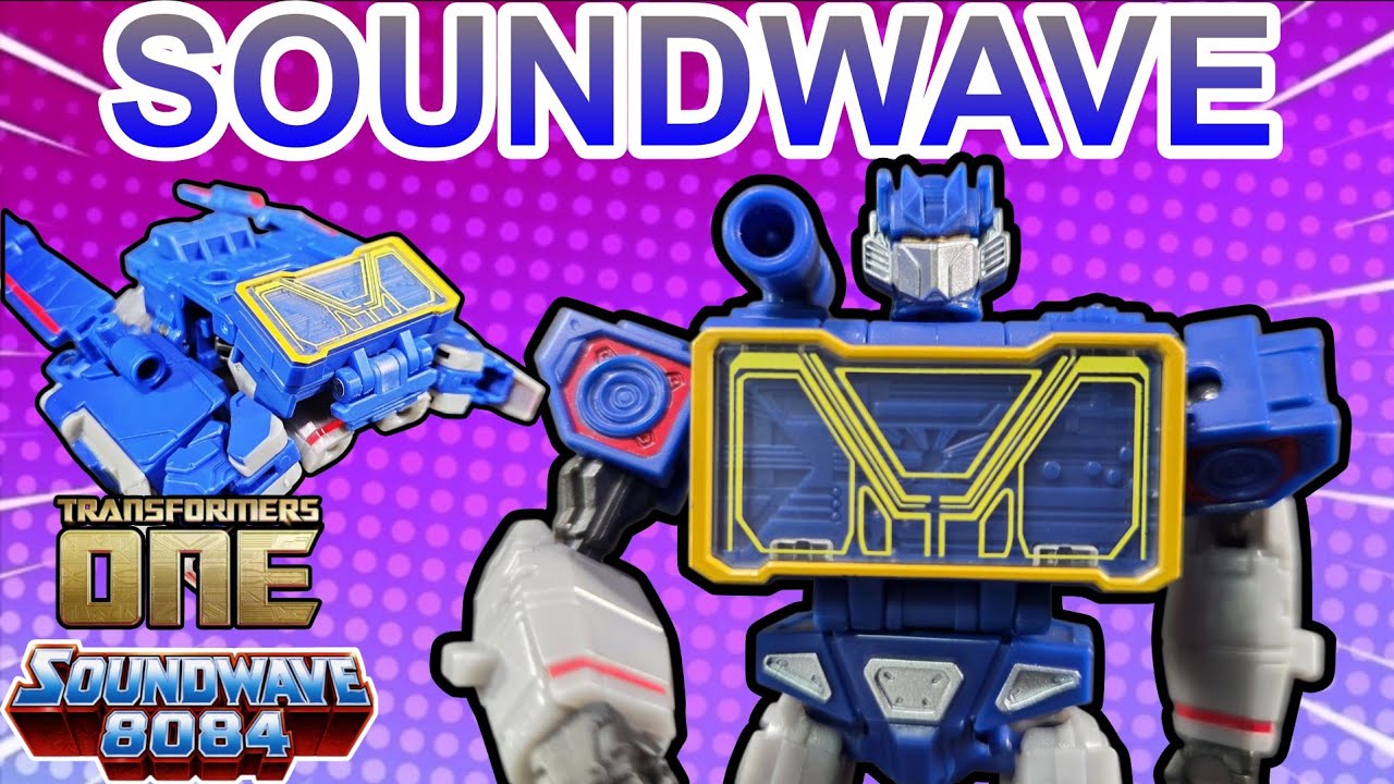 Studio Series Transformers One Soundwave Review