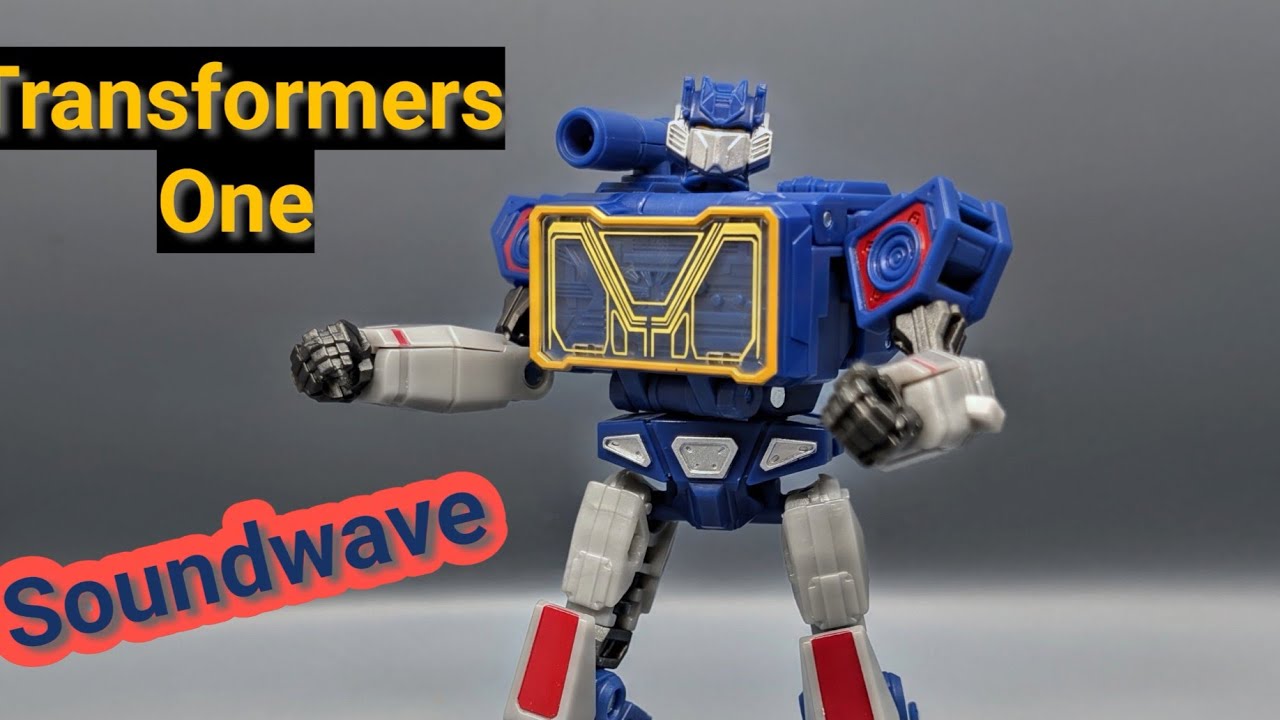Chuck's Reviews Transformers Studio Series TFOne Soundwave