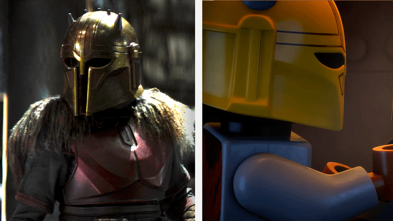 Emily Swallow as the Armorer.