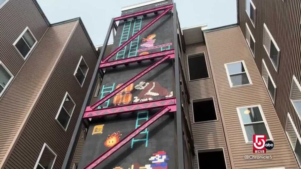 Murals of New Edition, Nintendo characters brighten up New England walls