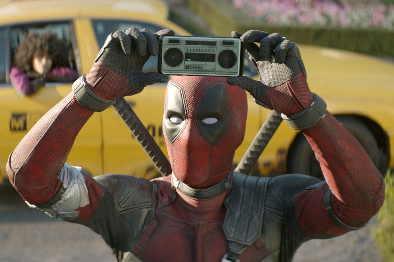 Wade Wilson does his best Lloyd Dobler impersonation in 'Deadpool 2'Credit: Twentieth Century Studios