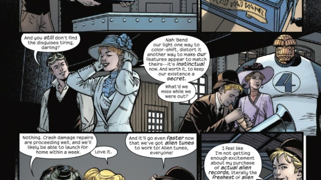 Fantastic Four #16 Preview: Alien Vinyl Has the Freshest Beats