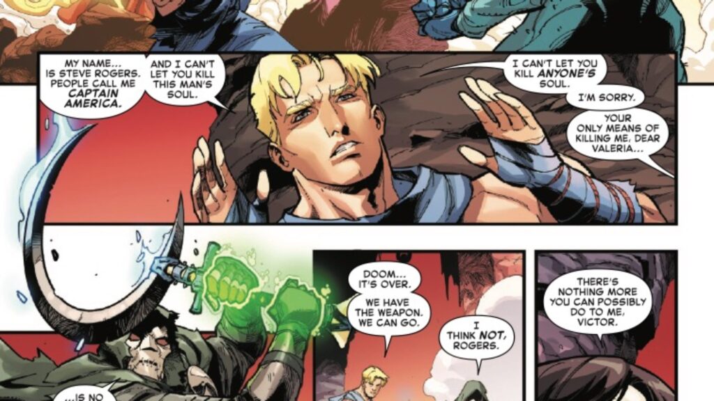 Captain America #14 Preview: Cap and Doom’s Hellish Couples Therapy