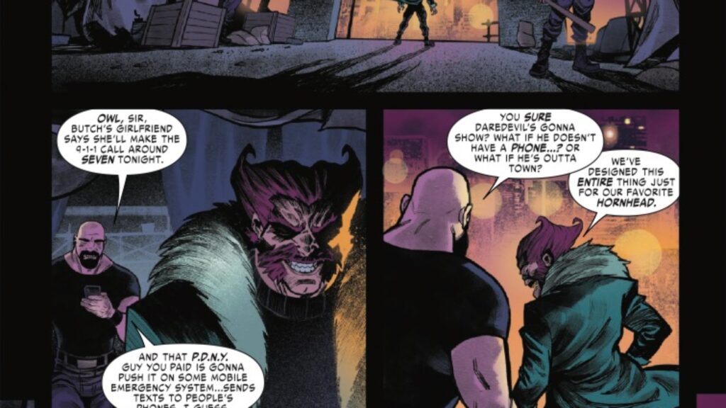 Daredevil #6 Preview: Matt’s Date Gets Stood Up, Owl Sets Trap