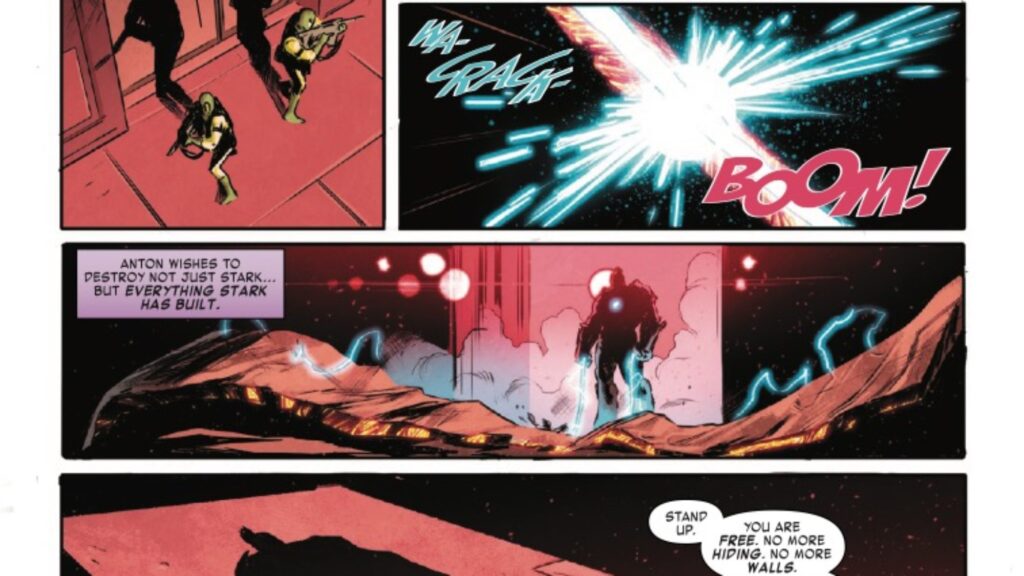 Iron Man #8 Preview: Whiplash Targets Tony’s Love Life