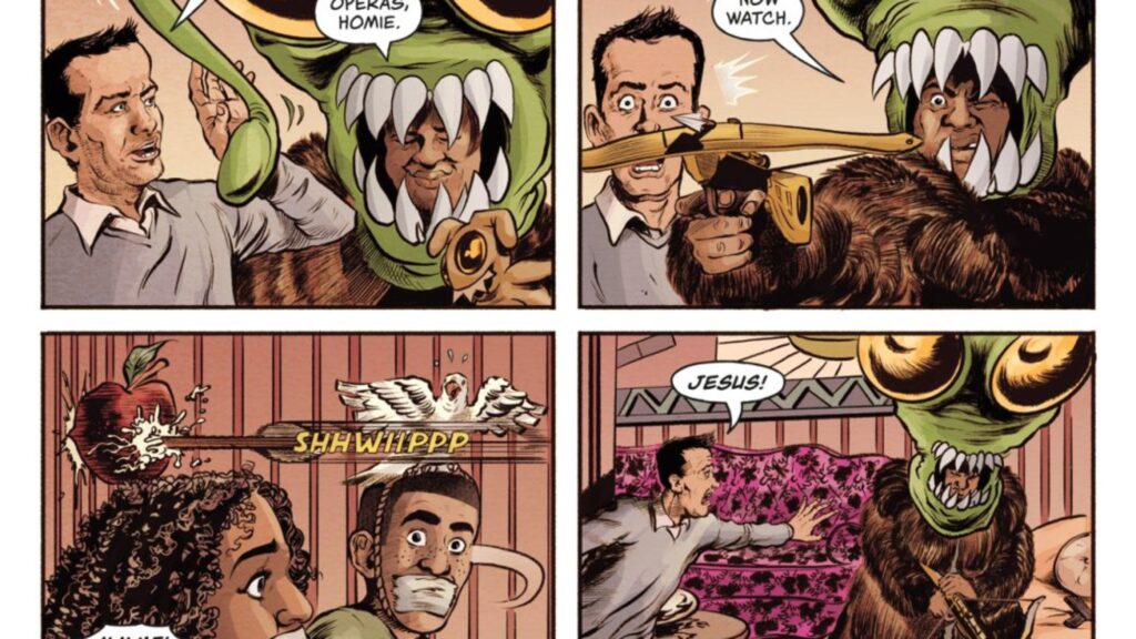 American Caper #10 Preview: Vows Broken, Turds Gold