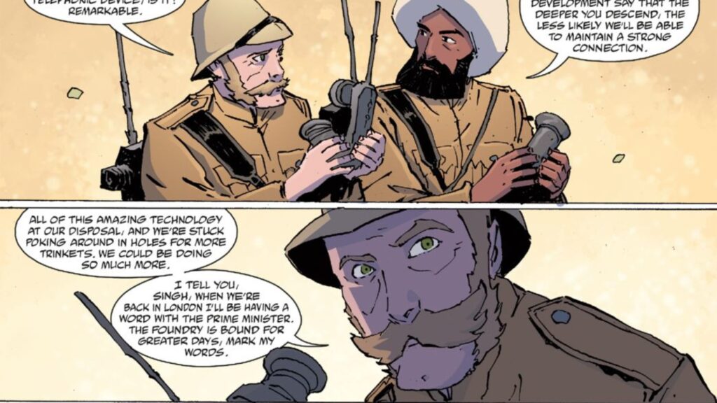 The Foundry #1 Preview: Victorian Spies Steal Ancient Tech