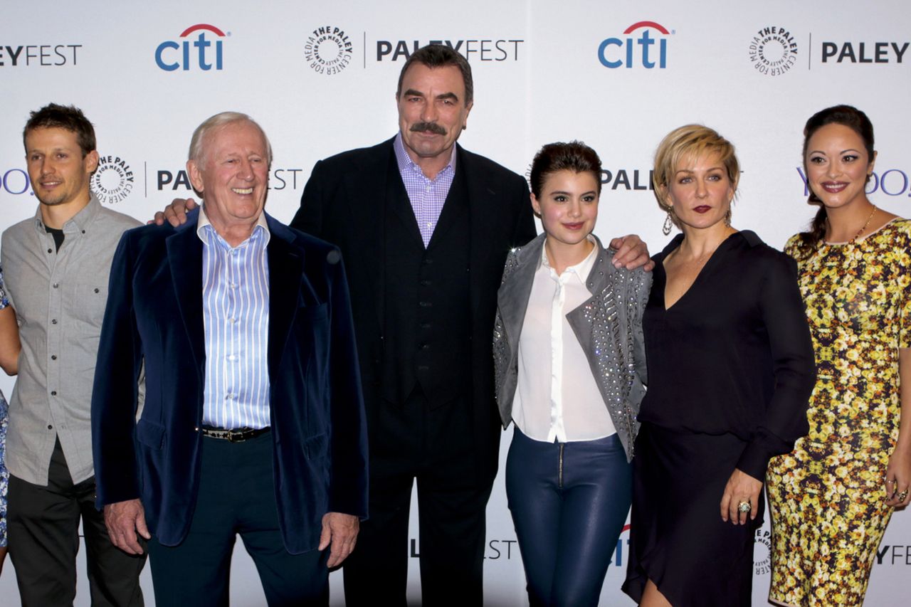 Cast members of Blue Bloods at PaleyFest on October 18, 2014 in New York City.Credit: David Giesbrecht/CBS via Getty