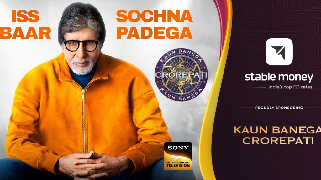 Stable Money returns to KBC season 18 on Sony Entertainment Television
