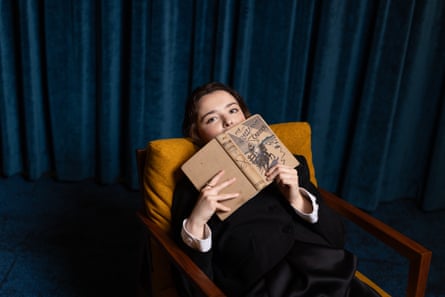 Philippa Northeast with the book