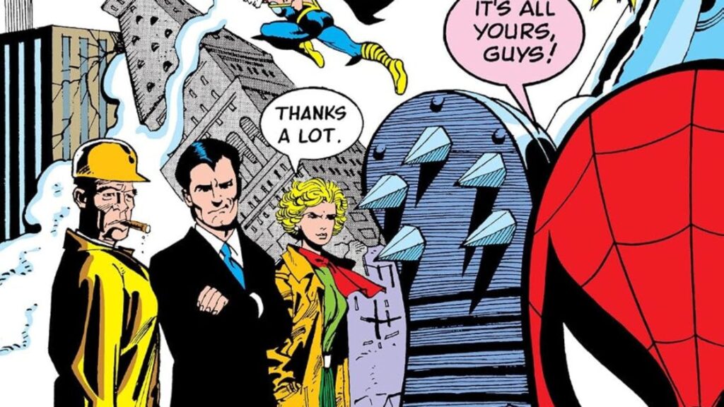 Damage Control And The Amazing Spider
